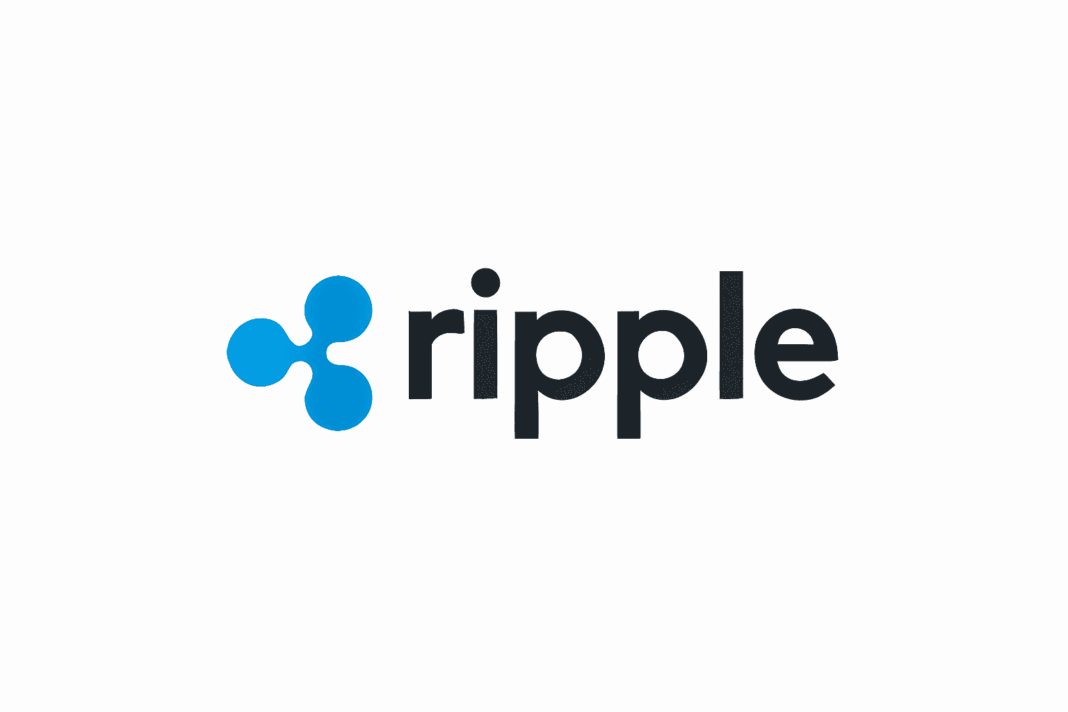 Logotipo da Ripple em fundo branco, representando a expansão da stablecoin RLUSD para redes Layer 2.